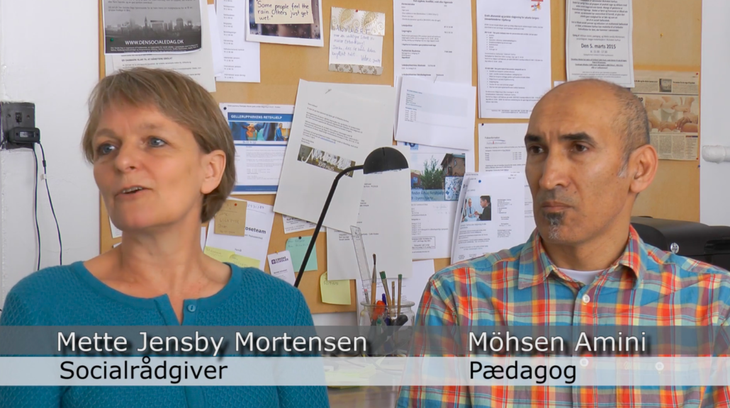 Noget af personalet i Muhabelt